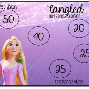 Tangled. Mini Savings Challenge (Digital)