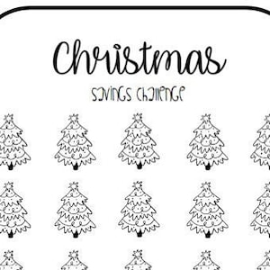 Christmas Savings Tracker (Digital)