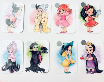 Villains Mini Cards|Scratch Off| Save 50