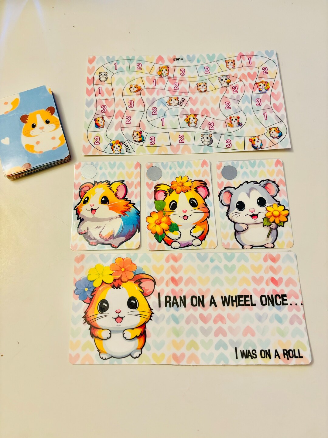 I Was on a Roll Game|mini Card Set|low Income|save 125 Dollars| 2 or 3 ...