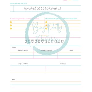 Kate Spade Inspired Printable Planner Instant Download - Etsy