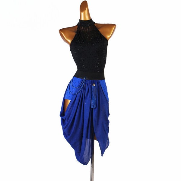 Halter Dress Dance Costume Etsy