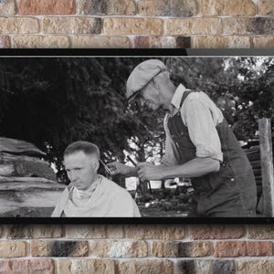 Printable Farmer Barbershop Decor, Vintage Barber Shop Poster, Vintage Barber Photo, Barber Picture, Barbershop Art, Instant Download