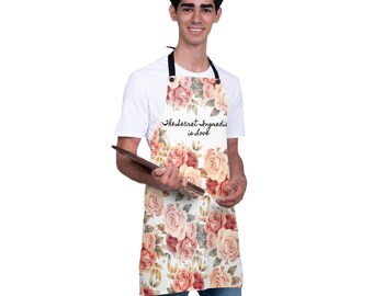 Floral Apron for Women, The Secret Ingredient is Love