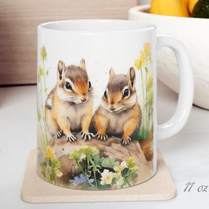 Chipmunk Coffee Mug - Etsy