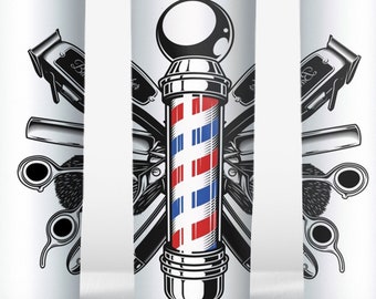 Barber Tumbler PNG, Barbershop, Barber, Never Underestimate The Power of a Barber, 20oz Tumbler Sublimation Design, Digital Download, PNG
