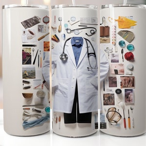 Doctor Life Tumbler Wrap 20oz Skinny Tumbler Sublimation Designs Doctor tumbler png Doctor PNG File Doctor life PNG Digital Download File