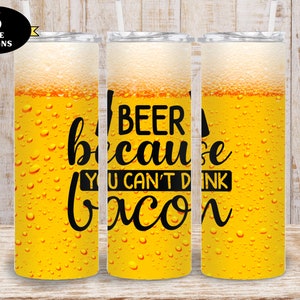 Grappige alcoholbeker, bier omdat je geen spekbeker kunt drinken png, alcohol 20oz beker png, bierbekerverpakking, 20oz bekerverpakking png