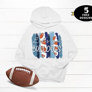 Bulldogs football sublimation design, bulldogs football brushstroke png, bulldog football sublimation design, bulldog football shirt png