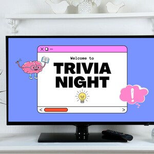 TRIVIA Digital Game | 11 Rounds & 110 Questions | Trivia Game | Party ...