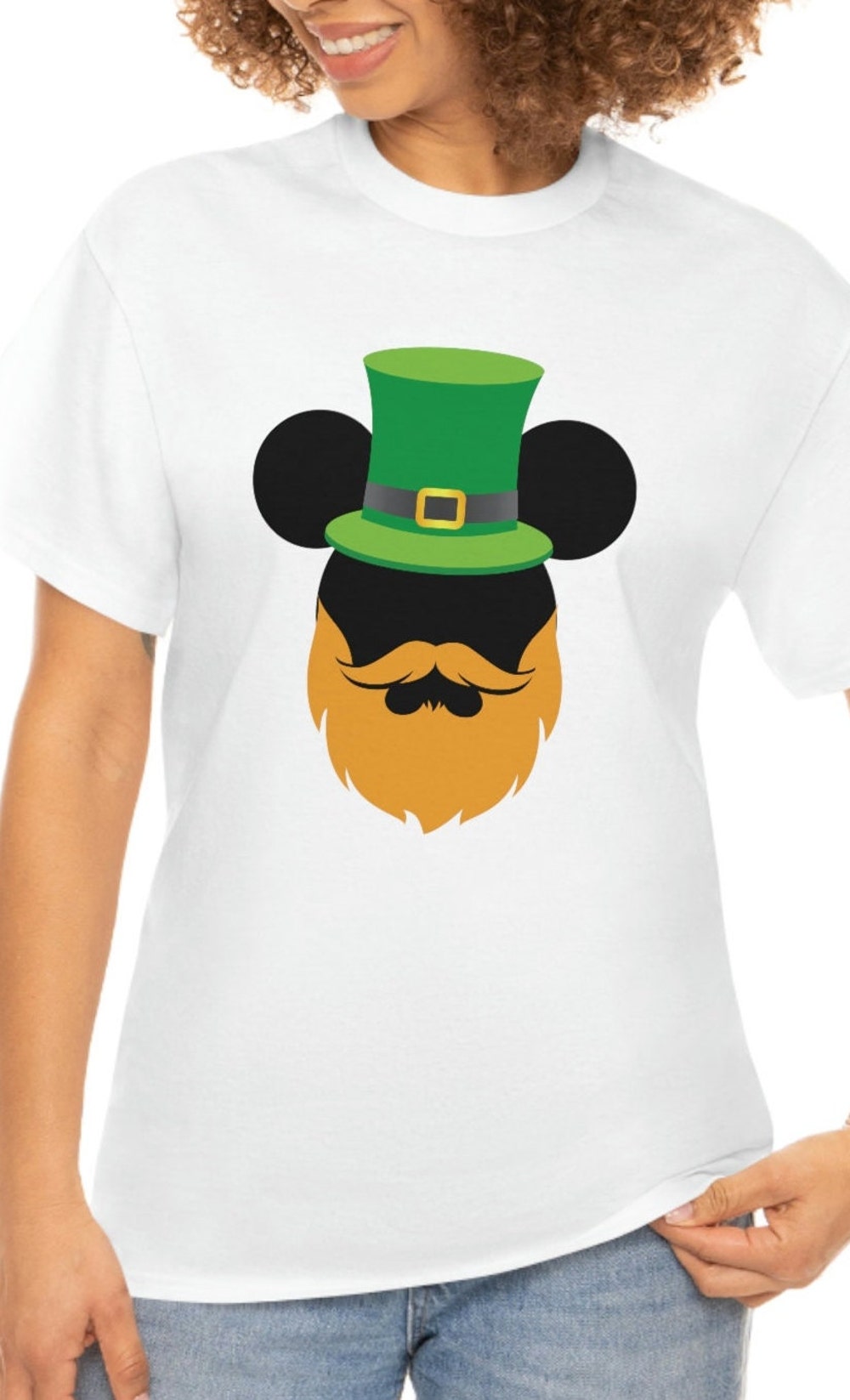 Mickey Mouse St. Patrick'S Day Tshirt- Disney Family Vacation Shirt- Fun St. Patrick'S Day Shirt- Mickey Mouse Leprechaun Tshirt Bespoketshirt