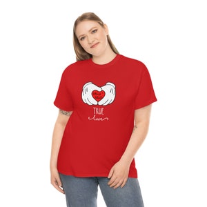 Disney - Mickey + Minnie True Love - Valentine&#39;s Day - Adult t-shirt