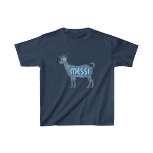 Lionel Messi GOAT t-shirt - Lionel Messi tshirt - Leo Messi Argentina, Barcelona, PSG - Lionel Messi World Cup Soccer