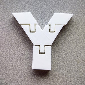 Alphabet STL entièrement articulé