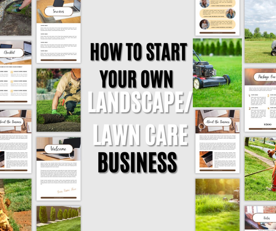 How to Start Your Own Landscape/lawn Care Business, Lawn Care Business
