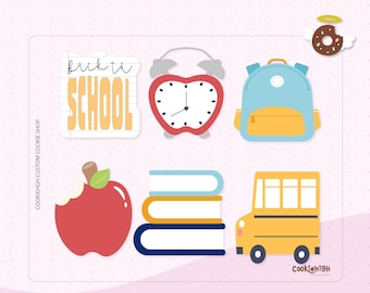 Mini School Time Cookie Cutter .Stl | Instant download!