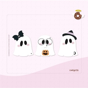 Ghost Party Set Cookie Cutter .Stl | Instant download!