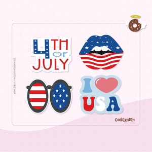 Mini I Love USA Cookie Cutter .Stl | Instant download!