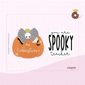 Spooky Teacher Set Cookie Cutter .Stl | Instant download!