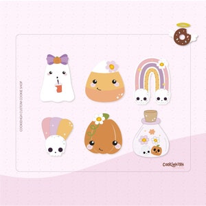 Groovy Spooky Season Set Cookie Cutter .Stl | Instant download!