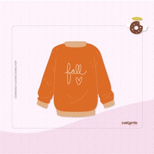 Sweater Autumn Cookie Cutter .Stl | Instant download!