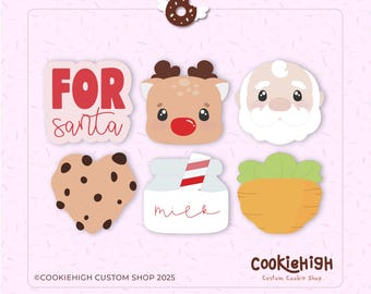 Chunky Cookies for Santa Kleines Set STL + PNG Bild Eddie! | Sofortdownload!