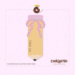 Coquette Pencil Cookie Cutter .Stl + PNG Image of Eddie! | Instant download!