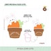 Carrot Patch Bunny Puzzle Cookie Cutter - Etsy