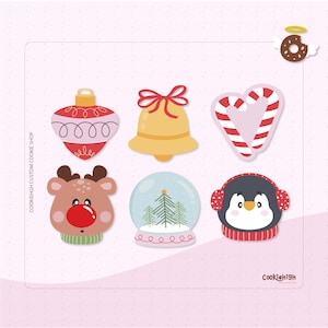 Jolly Cute Christmas Set Ausstechform .Stl | Sofortdownload!