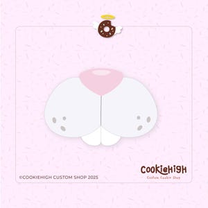 Bunny Nose Face Match Card Cookie Cutter .Stl | Direct downloaden!