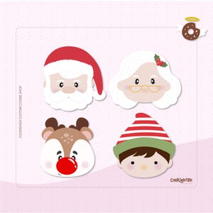Festliches Weihnachtsset Ausstechform .Stl | Sofortdownload!