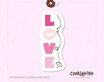 Skinny Love You Plaque Cookie Cutter .Stl + PNG Image of Eddie ! | Instant download!