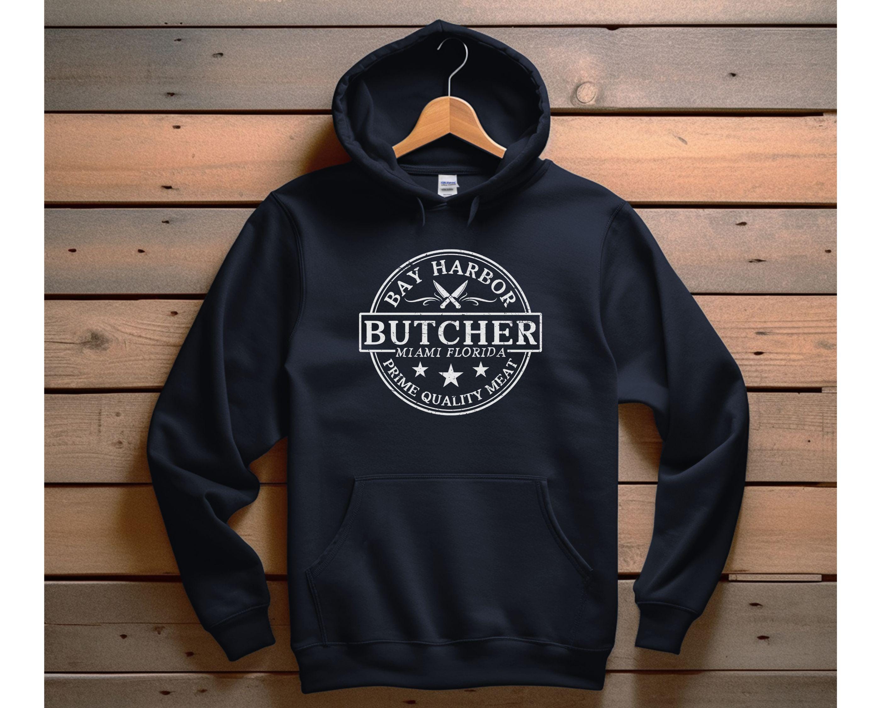 Butcher Shop Parody Business Logo Sweatshirt Hoodie, Miami Meat