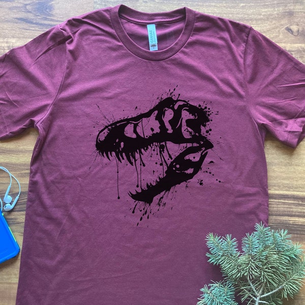 Trex, Dinosaur shirt, Trex Dino shirt, Trex Fossil shirt, Trex Skull shirt, Dino shirt, Tyrannosaurus, Trex shirt, Dino Fossil shirt, Fossil