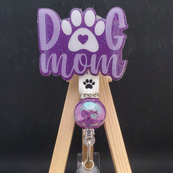 Dog/Cat Mom Badge Reel