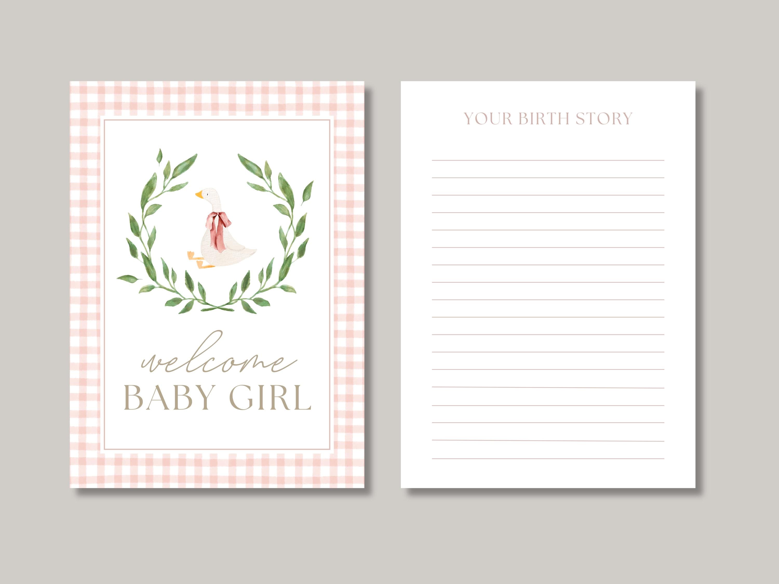 Baby Girl Monthly Milestone Cards | Watercolor Milestone Cards | Pink ...