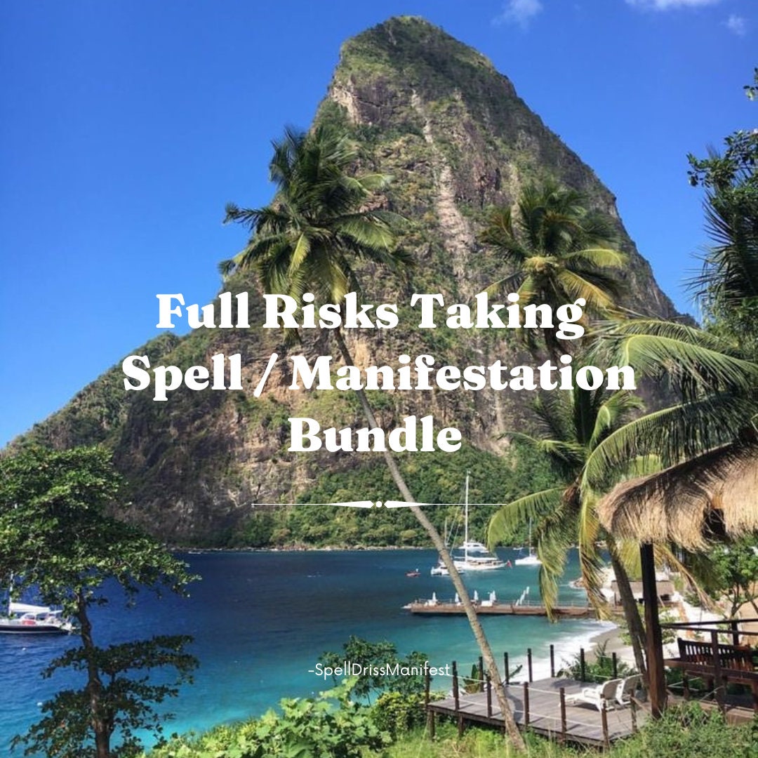 Strongest Take Risks Spell / Confidence & Risk Taking Bundle - With ...