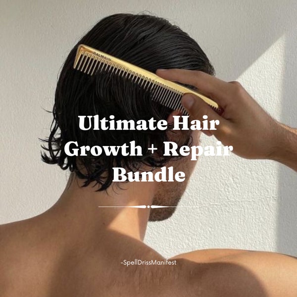 Ultimate Hair Growth / Hair Texture Spell / Manifestation Bundle