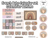 French Boho Calendar - Calendrier Bohème