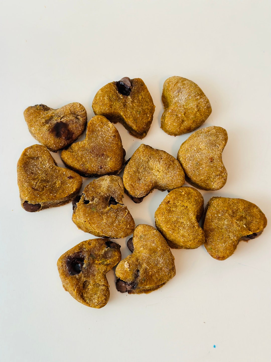 Homemade Organic Carob Dog Cookies Gourmet Etsy