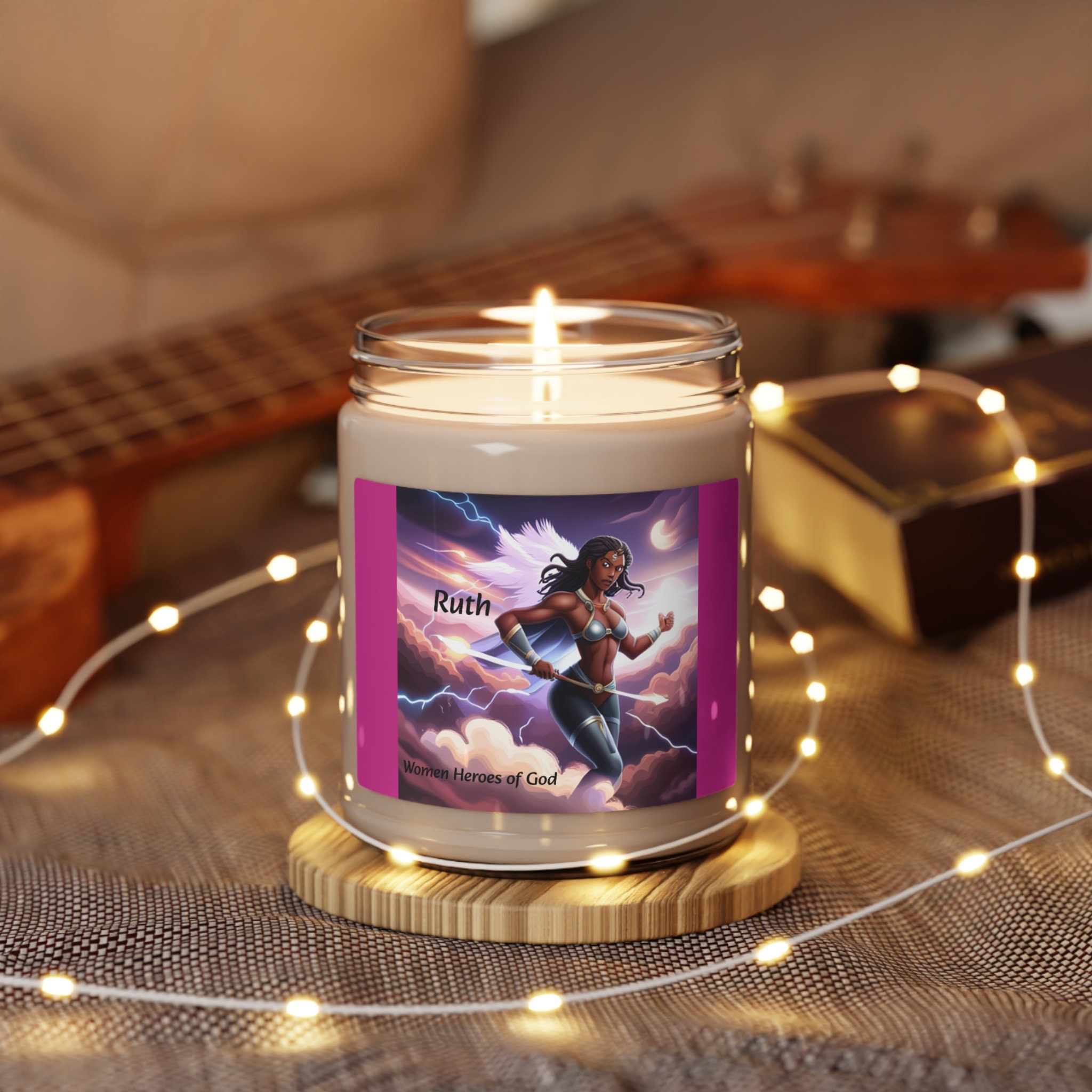 Women of God Candles - Ruth Scented Soy Candle, 9oz - Etsy Australia
