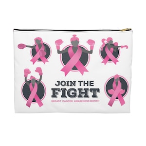 Breast Cancer Accessory Pouch