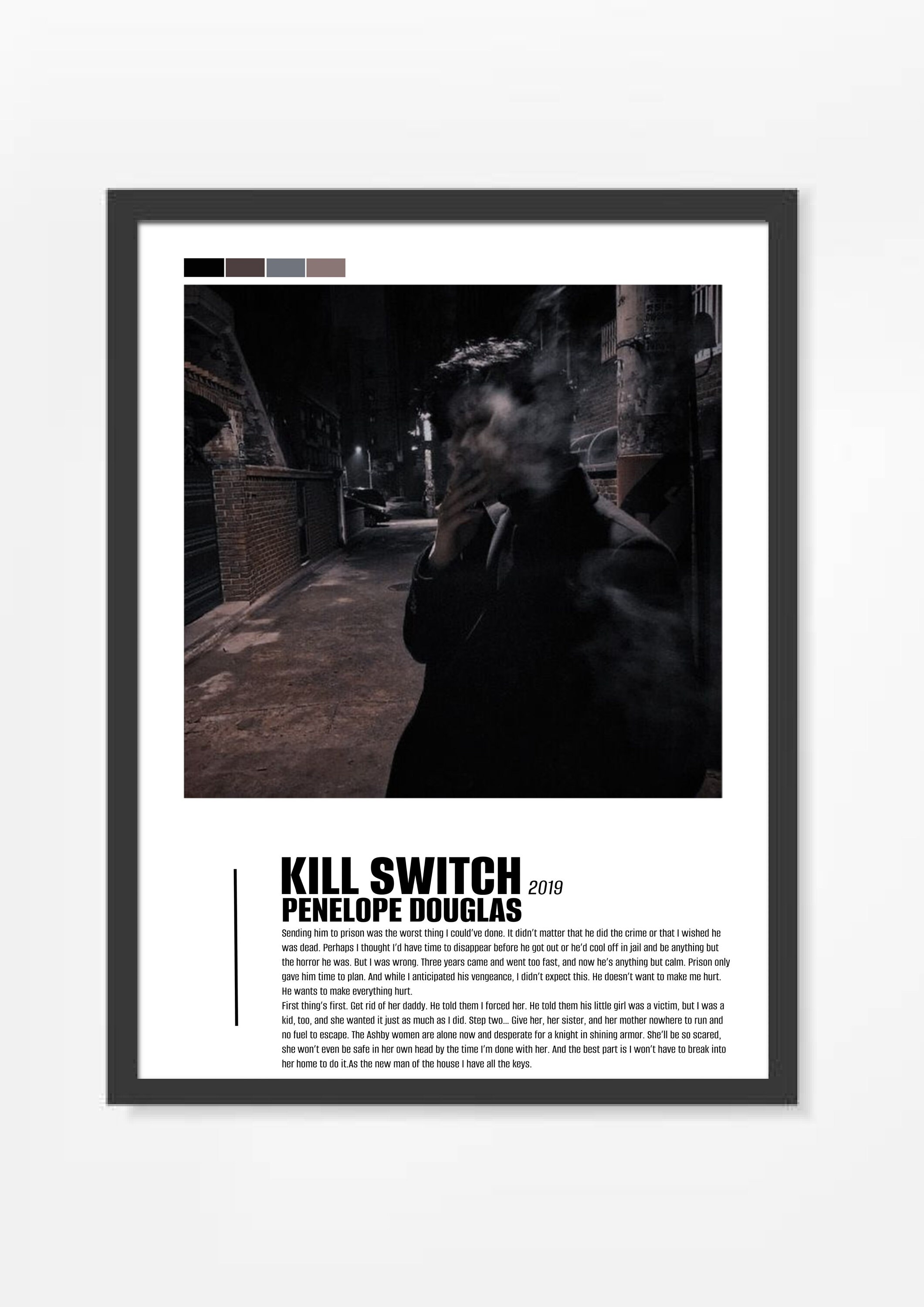 Kill Switch by Penelope Douglas Poster Digital Download Etsy