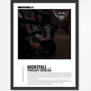 Nightfall by Penelope Douglas Poster - Digital Download, Poster,Art, Books, BookTok, Devils Night Series, Romance, Smut, Will and Emory