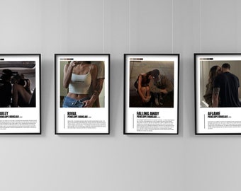 Fall Away Series di Penelope Douglas Poster - 4 x Pacchetto di download digitale, Poster, Arte, Libri, BookTok, Devils Night Series, Romance, Smut
