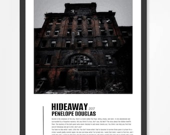Hideaway di Penelope Douglas Poster - Download digitale, Poster, Arte, Libri, BookTok, Devils Night Series, Romance, Smut, Kai e Banks