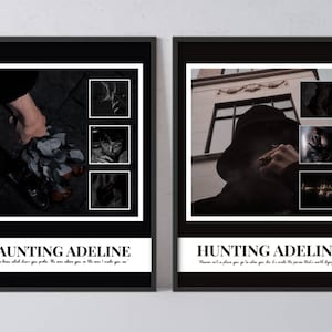 Cat and Mouse Duet series by H.D. Carlton Poster - 2x Digital Download, Poster,Art, Books, BookTok, Haunting/Hunting Adeline, dark romance