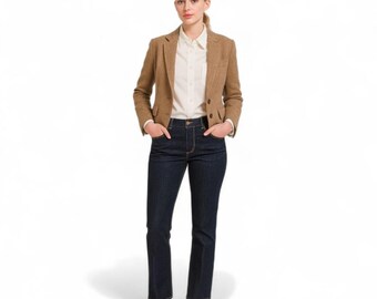 Joop! Designer Luxury Straight Leg Office Preppy Party Denim Jeans - Women's