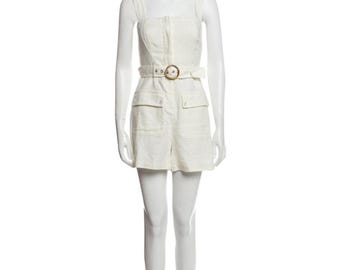House of Harlow 1960 Linen Blend Romper - Women's