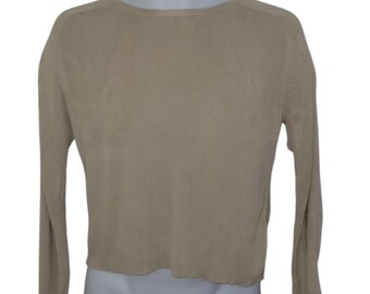 Ann Taylor Silk Ribbed Sweater - Women's